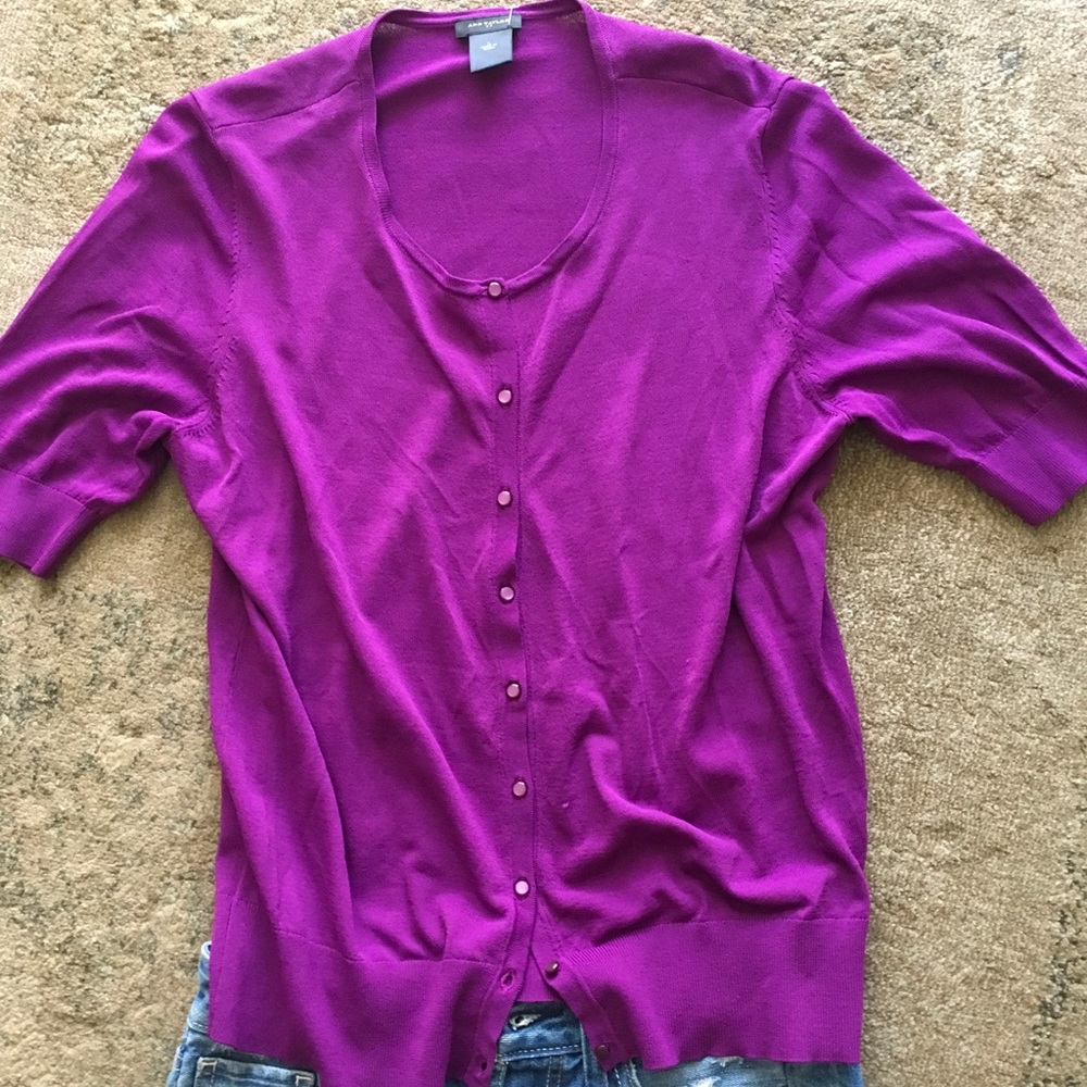 2/20.    Ann Taylor Cardigan